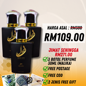 Royal Oud: Pakej C - MALIKA 3PCS